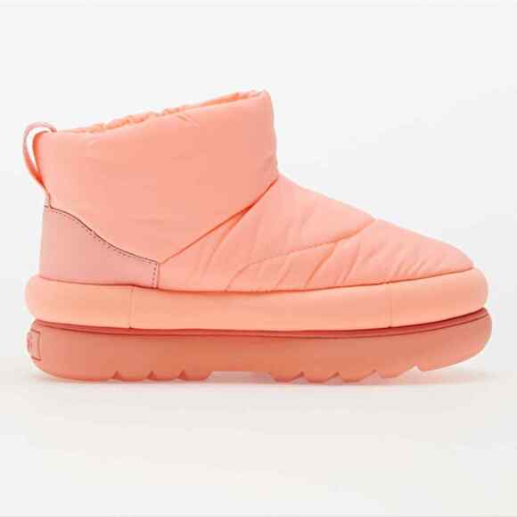 UGG SWEETHEART CLASSIC MAXI MINI WINTER ANKLE BOOTS Pink WOMEN US 9 NEW - Picture 10 of 13